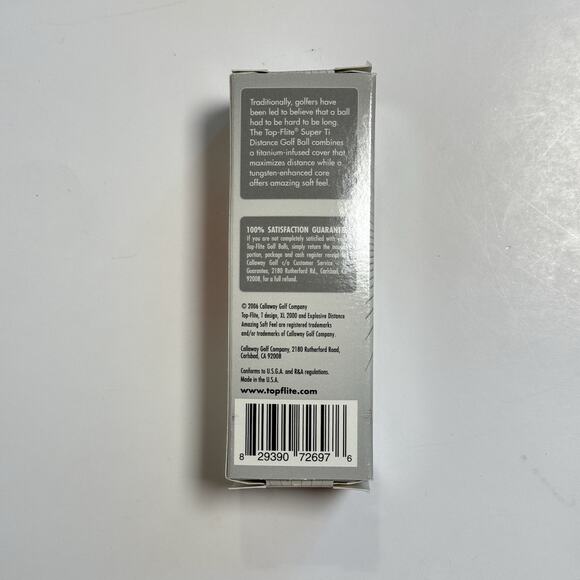 Vintage Golf Balls Lot 3 Packs Top Flite XL 2000 Wilson 1200 LT ProStaff NOS - Picture 4 of 5